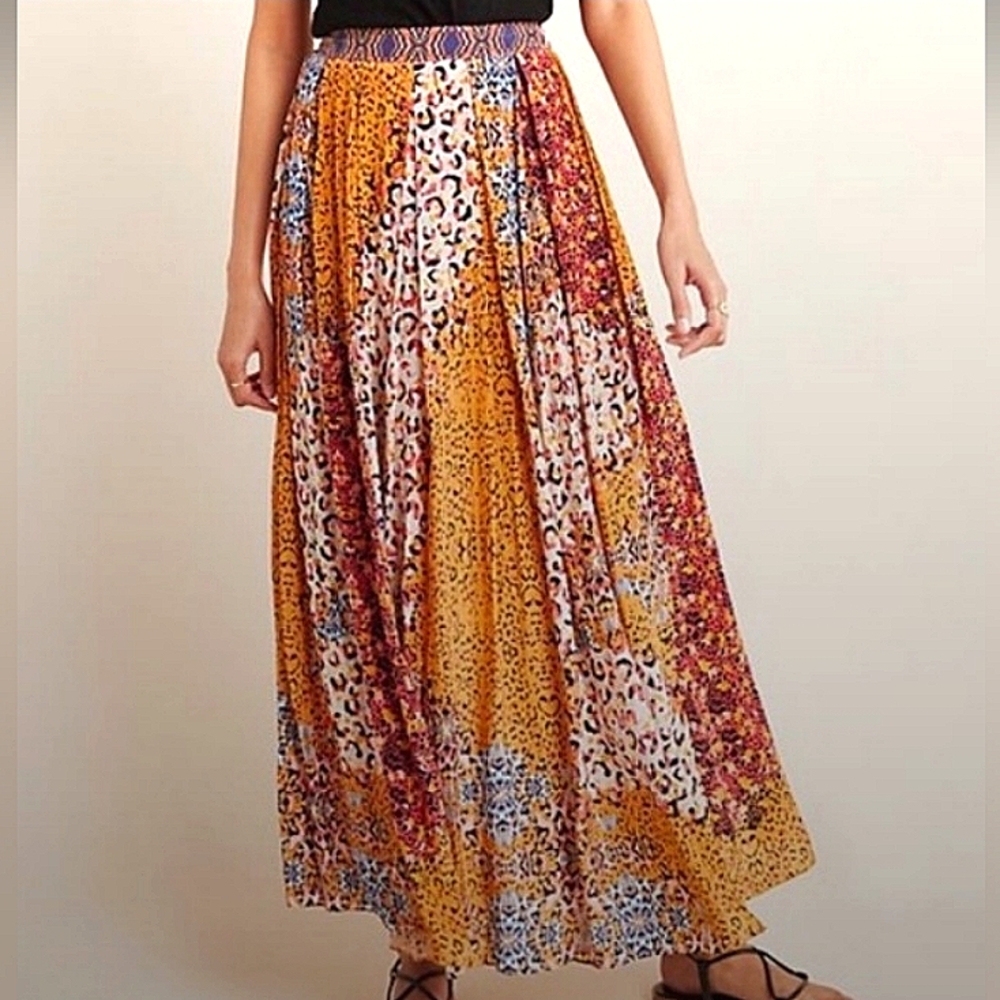 ANTHROPOLOGIE Panthera Maxi Skirt